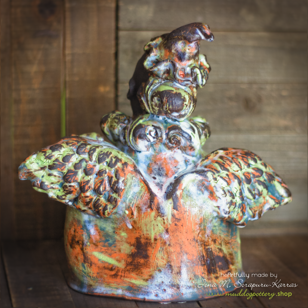 Creole Carnival Angel with Pocket