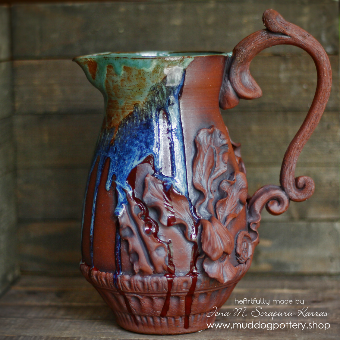 Louisiana Iris Pitcher v2 (The Creole Courtyard Collection)