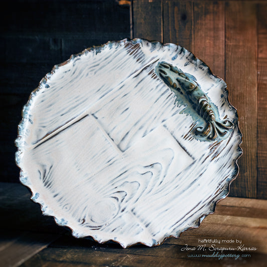 Blue Crawfish (Krevis Blé) Serving Plate