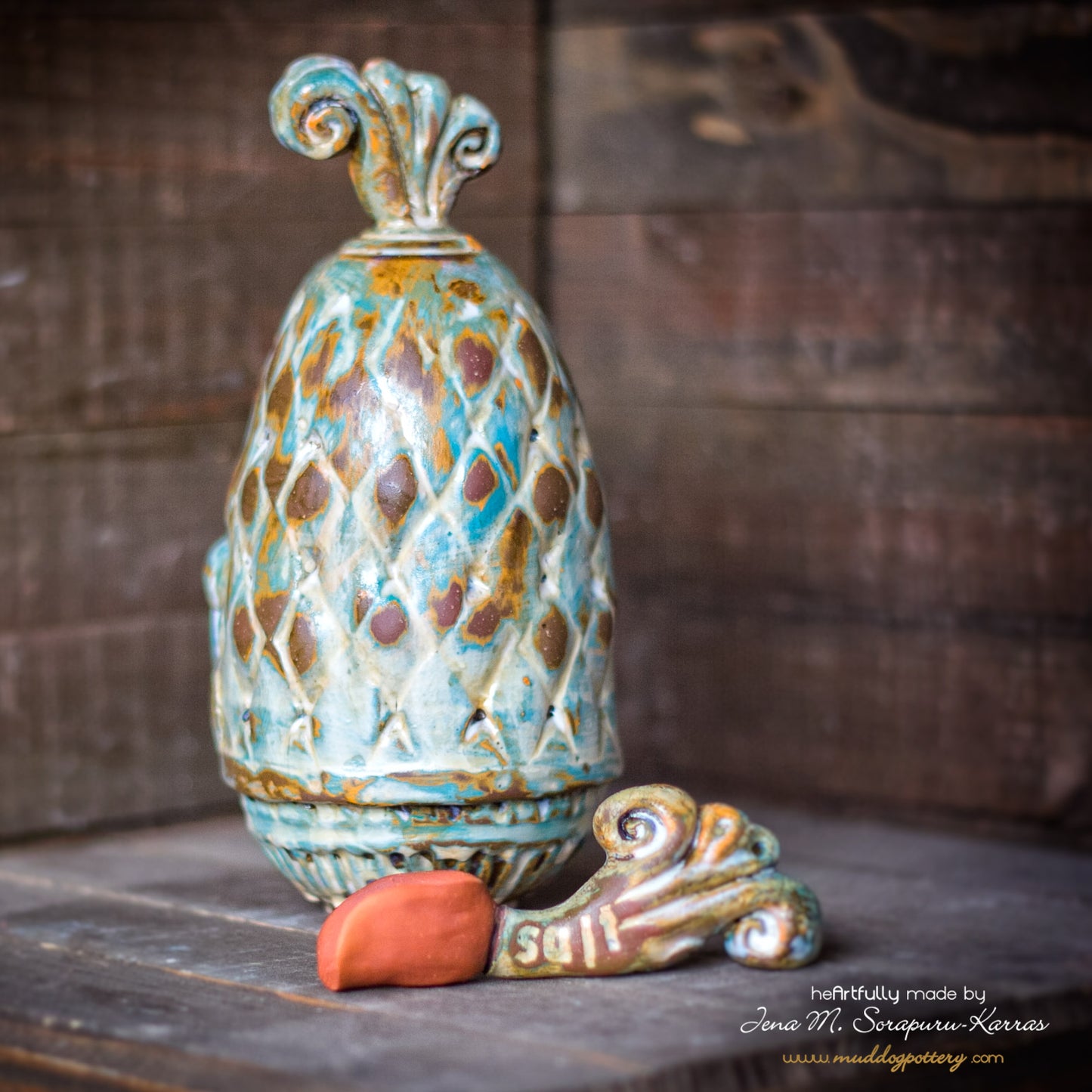 Creole Carnival Salt Cellar