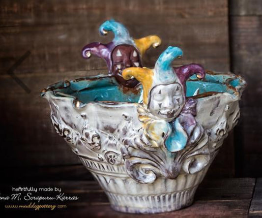 French Creole Jester Bowl