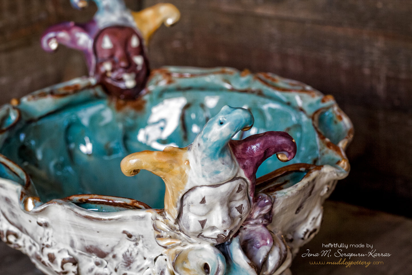 French Creole Jester Bowl