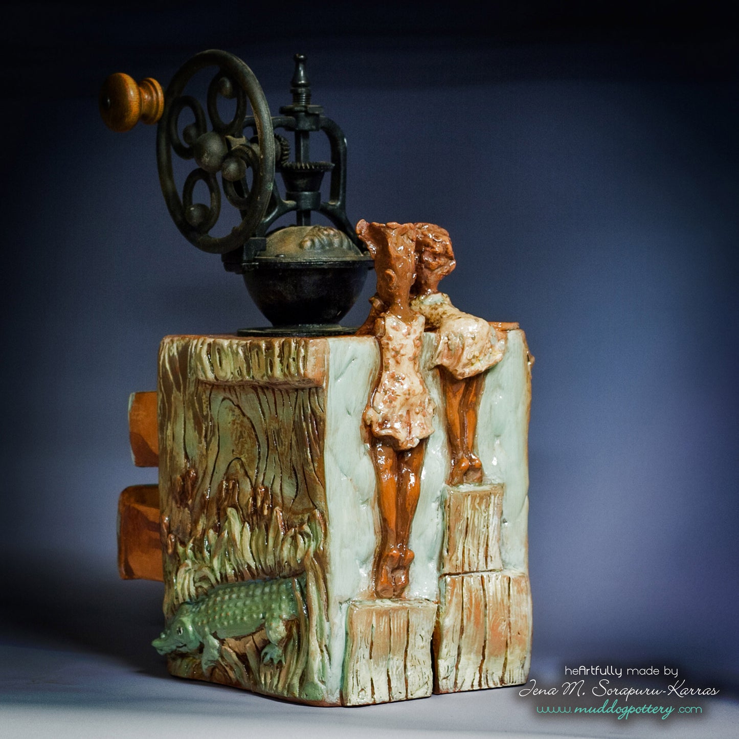 Those Creole Babies (Bébé krèyol-ça-yé) Manual Coffee Grinder