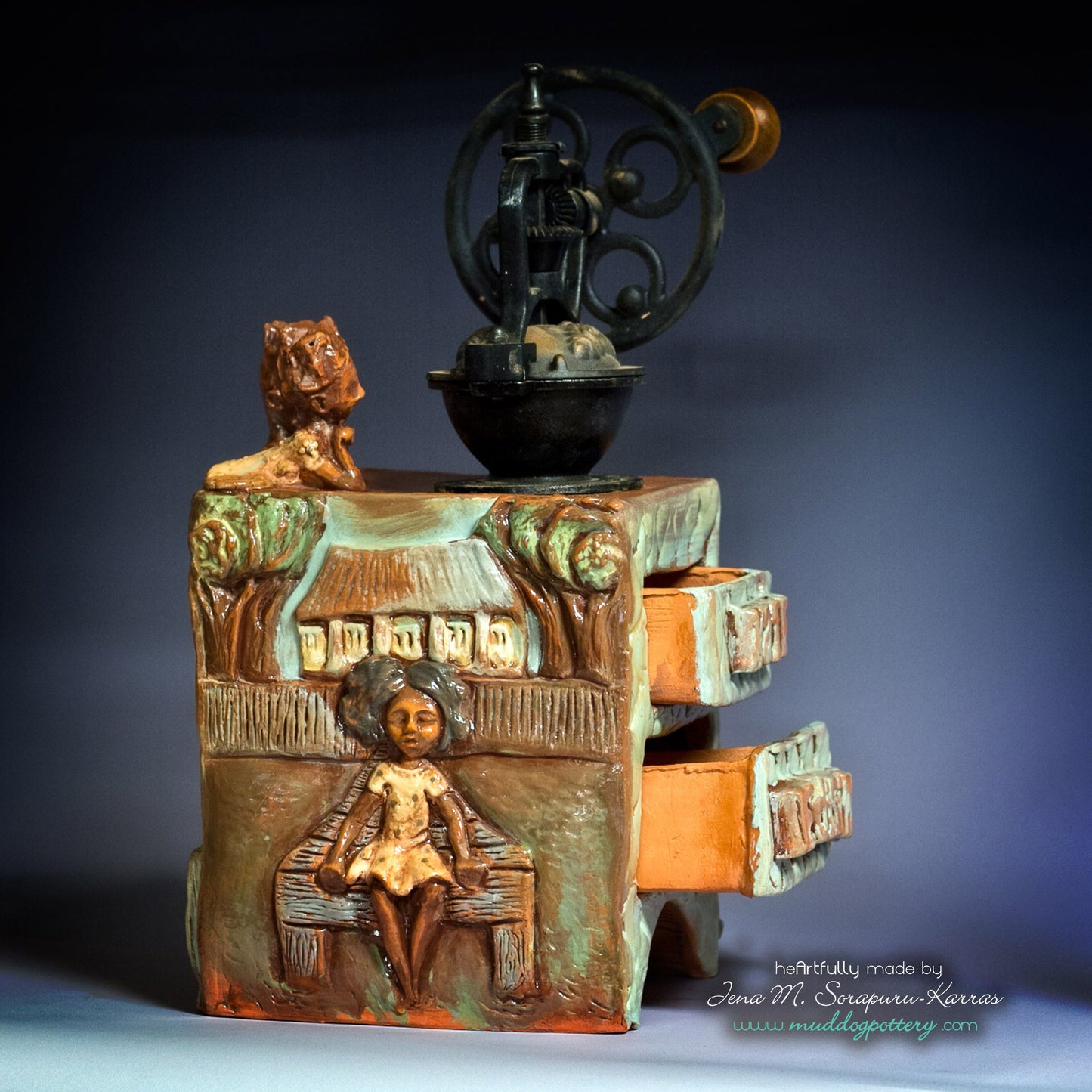 Those Creole Babies (Bébé krèyol-ça-yé) Manual Coffee Grinder