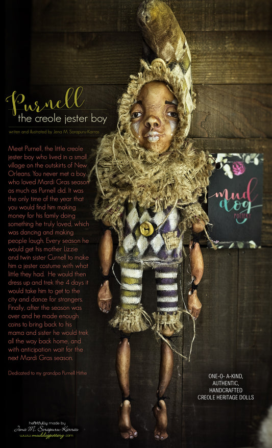Purnell (Creole Heritage Art doll) Limited Edition