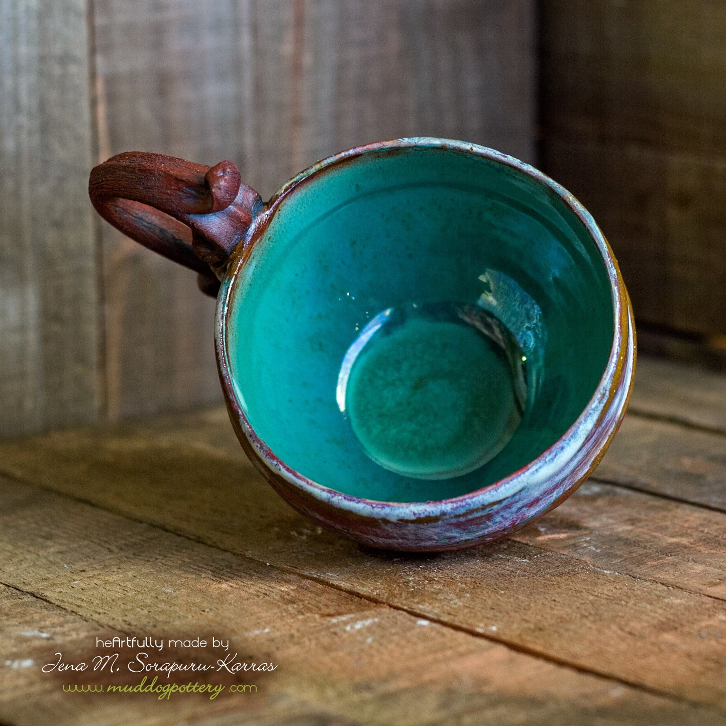 Peeling Paint Cappucino/Double Espresso Mug ( The Creole Courtyard Collection )
