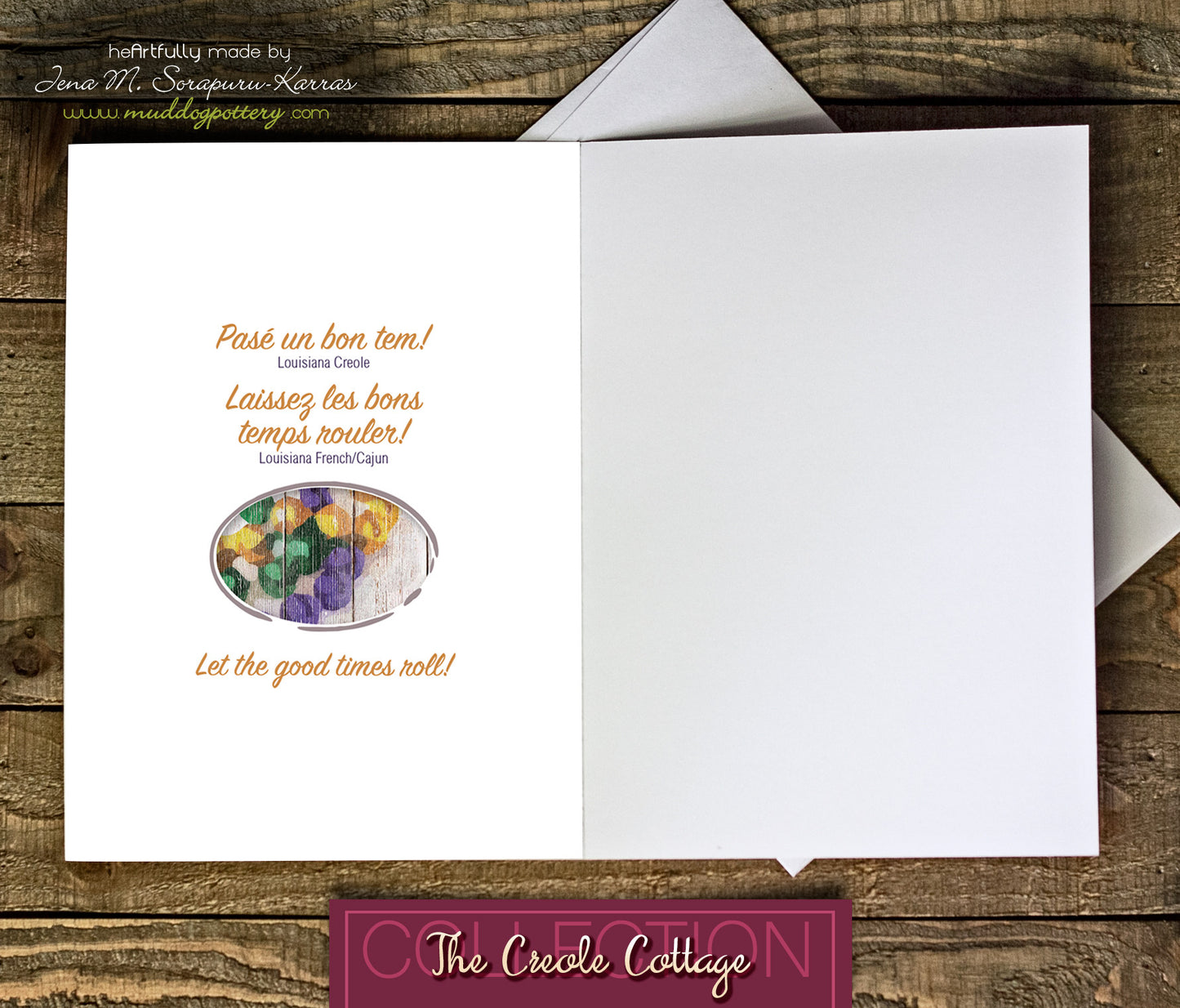 Thank You Cards (Multipack) Louisiana Creole