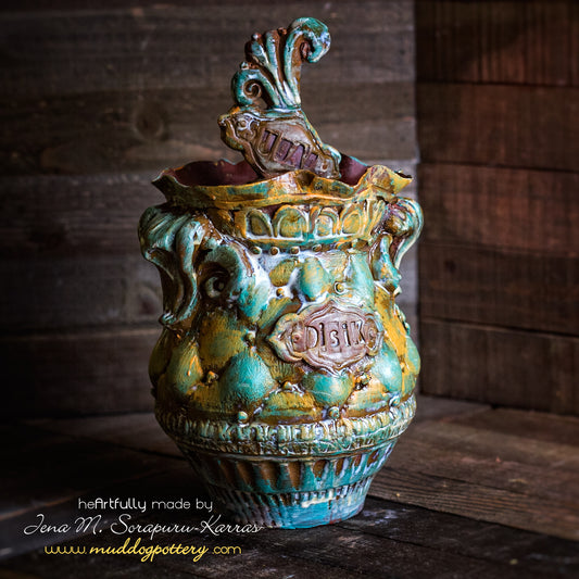 Creole Carnival Sugar Jar